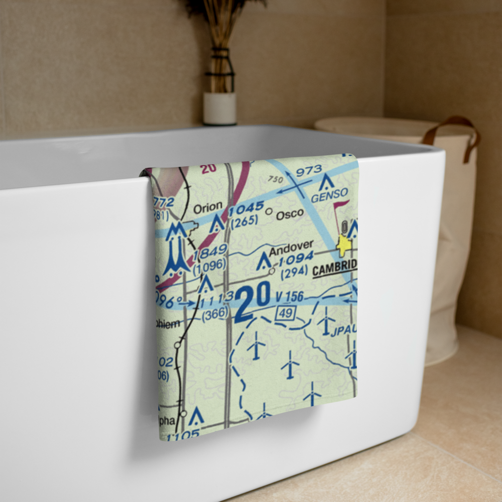 Weihler Airport (2LL2) VFR Sectional Towel 