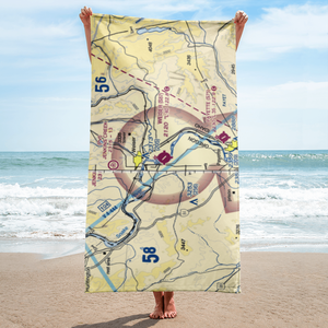 Weiser Municipal Airport (S87) VFR Sectional Towel