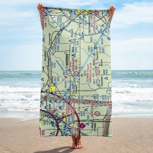 Weishaupt Airport (9IL6) VFR Sectional Towel