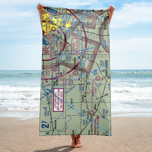 Weiss Acres Airport (24KS) VFR Sectional Towel