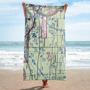 Weiss Airport (4IA8) VFR Sectional Towel