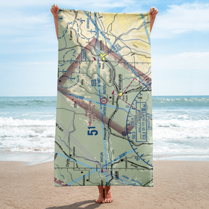 Weller Canyon Airport (30WA) VFR Sectional Towel