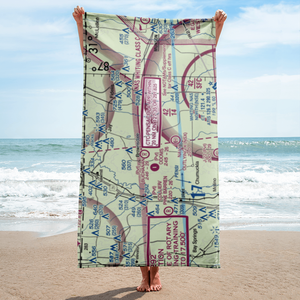 Wells Flying Service Airport (14FL) VFR Sectional Towel