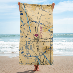 Wells Municipal Airport/Harriet Field (LWL) VFR Sectional Towel