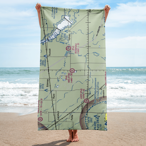 Welstad Farms Airstrip (NA73) VFR Sectional Towel