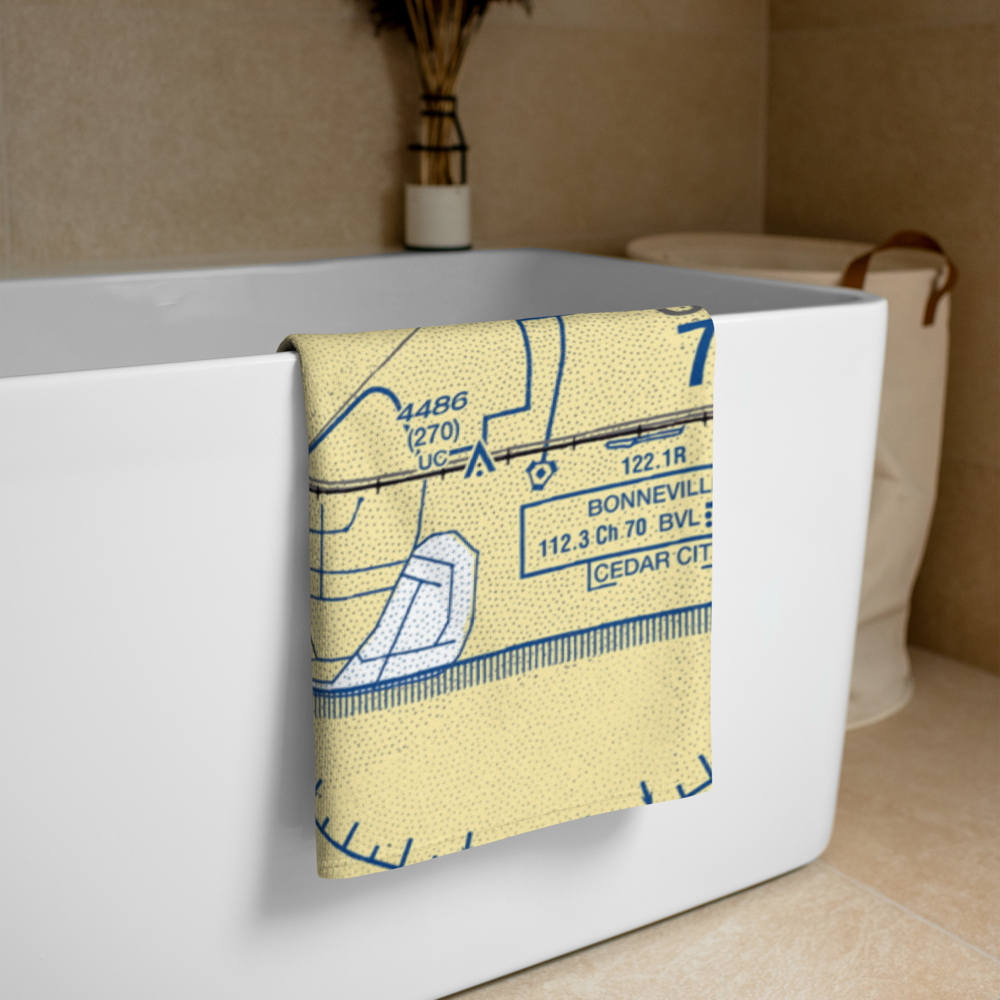 Wendover Airport (ENV) VFR Sectional Towel 