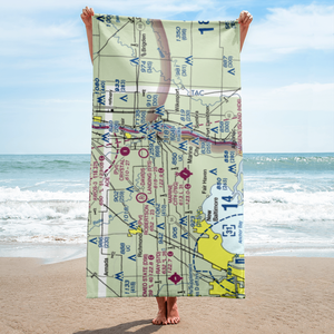 Wenning Landing Area Airport (MI37) VFR Sectional Towel