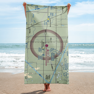 Wessington Springs Airport (4X4) VFR Sectional Towel