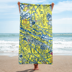 West 30th St. Heliport (JRA) VFR Sectional Towel