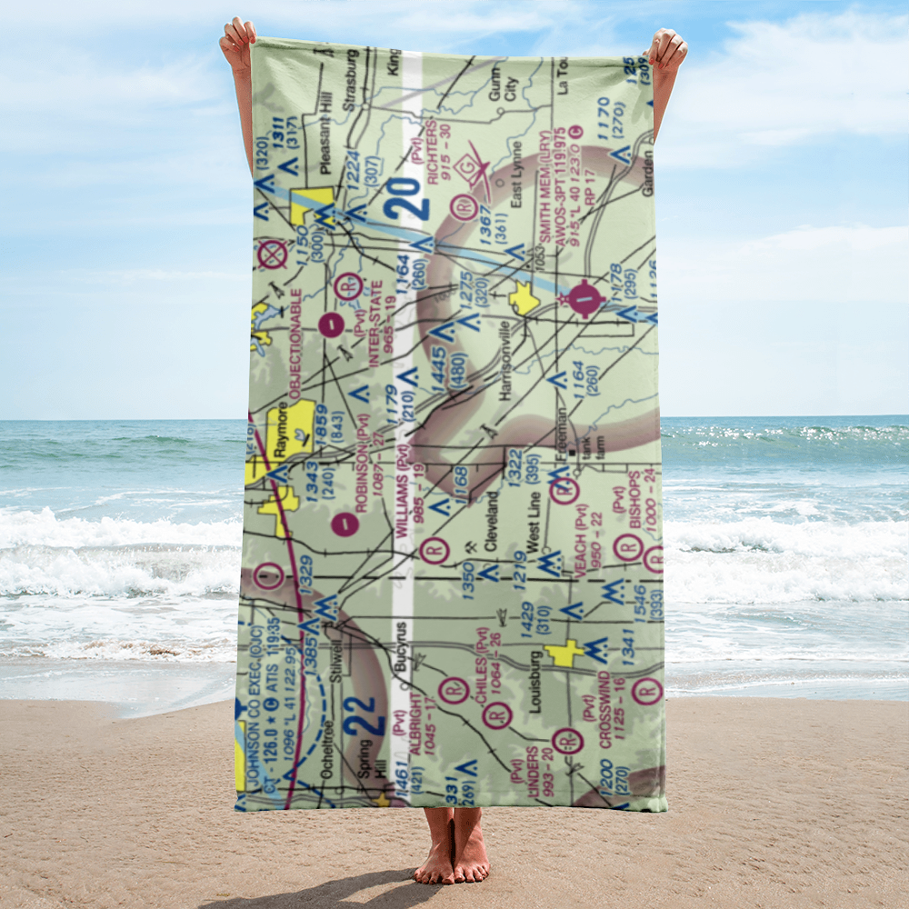 West Aero Ranch Airport (6MO9) VFR Sectional Towel 