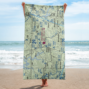 West Liberty Airport (9I3) VFR Sectional Towel