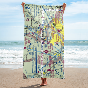 Westfield Airport (I72) VFR Sectional Towel