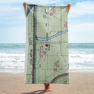 Westhope Municipal Airport (D64) VFR Sectional Towel