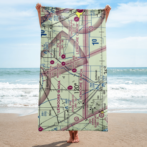 Westlake Farms Airport (92CA) VFR Sectional Towel