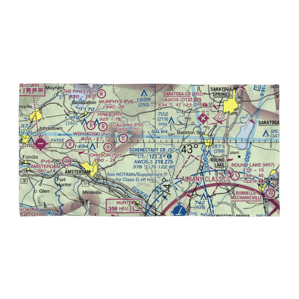 Westwind Farm Airport (0NK2) VFR Sectional Towel 