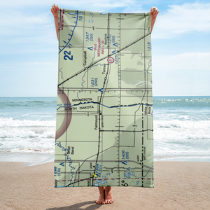 Wetherbee Farm Airport (1MN0) VFR Sectional Towel