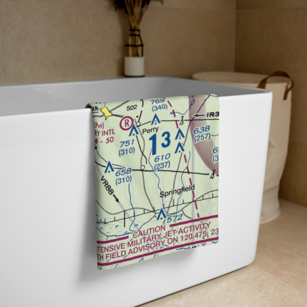 Wexford Landing Airport (4SC7) VFR Sectional Towel 