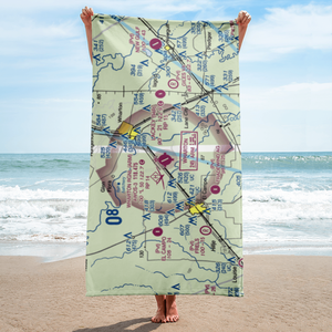 Wharton Regional Airport (ARM) VFR Sectional Towel