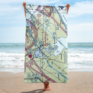 Whatley Flying Service Airport (8TA1) VFR Sectional Towel
