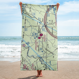 Wheatland Airport (23VA) VFR Sectional Towel