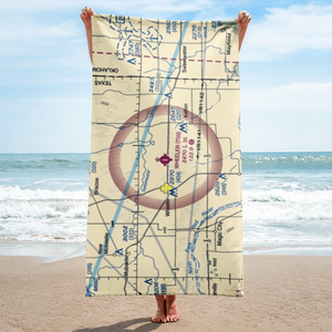 Wheeler Municipal Airport (T59) VFR Sectional Towel