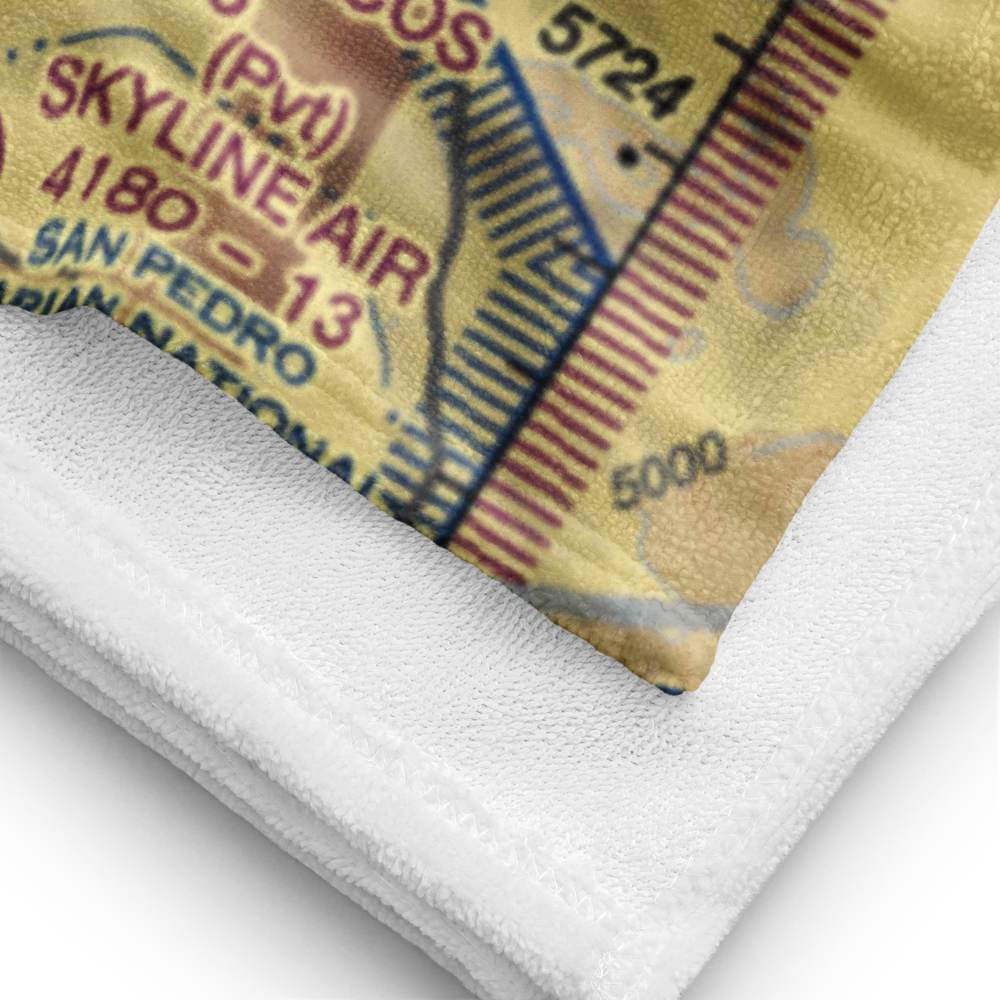 Whetstone Airport (11AZ) VFR Sectional Towel 