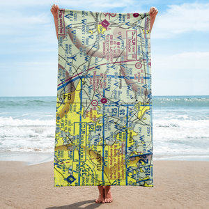 Whispering Pines Airport (GA80) VFR Sectional Towel