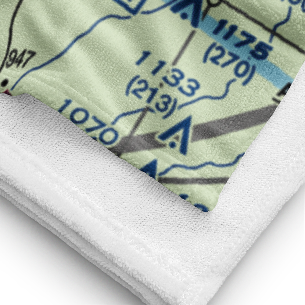 Whitcomb Field (4MI4) VFR Sectional Towel 