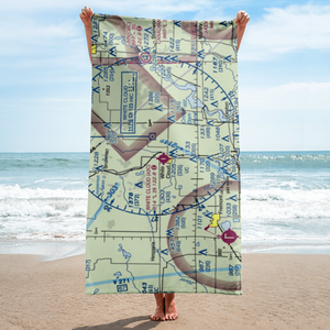 White Cloud Airport (42C) VFR Sectional Towel