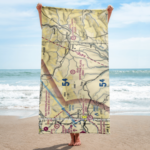 White Pine Flats Ranch LLC Airport (ID94) VFR Sectional Towel