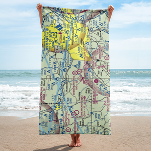 Whiteheart Farm Airport (08NC) VFR Sectional Towel