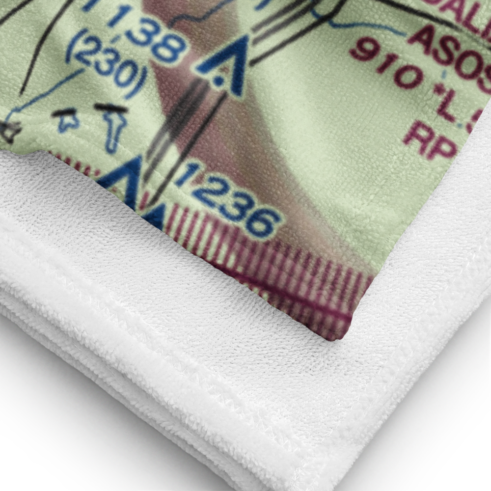 Whiteman Air Force Base (SZL) VFR Sectional Towel 