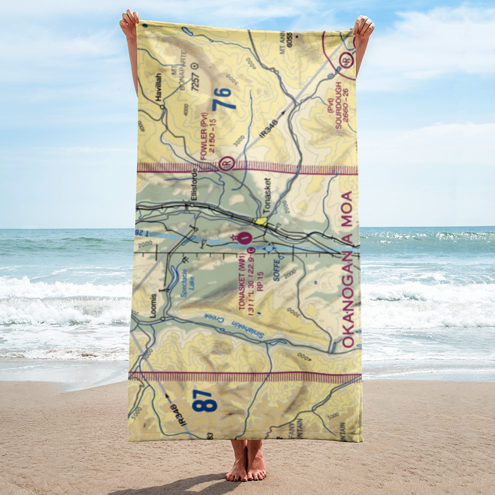 Whitestone Airport (32WA) VFR Sectional Towel 