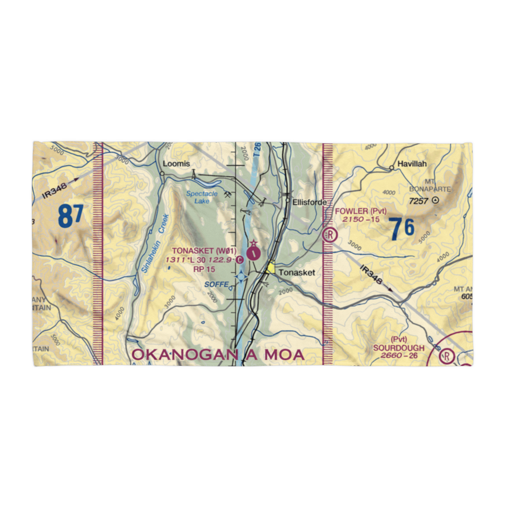 Whitestone Airport (32WA) VFR Sectional Towel 