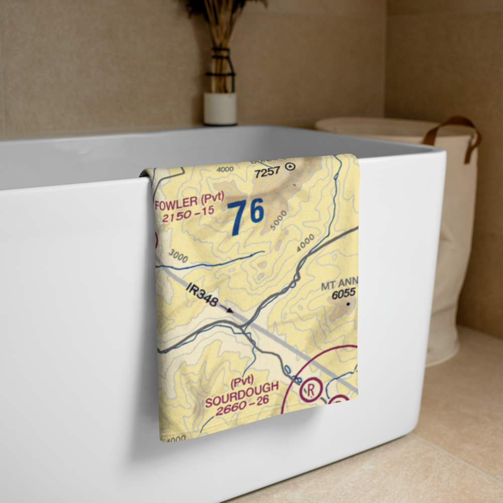 Whitestone Airport (32WA) VFR Sectional Towel 