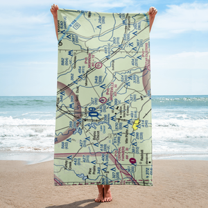 Whiteville Airport (38LA) VFR Sectional Towel