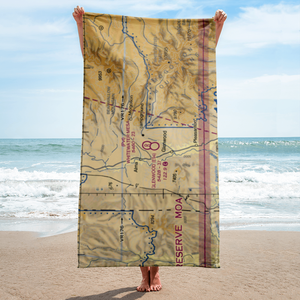 Whitewater Mesa Ranch Airport (NM55) VFR Sectional Towel