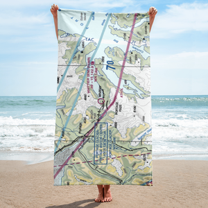 Whittier Airport (IEM) VFR Sectional Towel