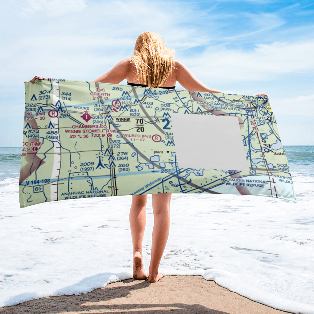 Wilber Farms Airport (5XS3) VFR Sectional Towel 