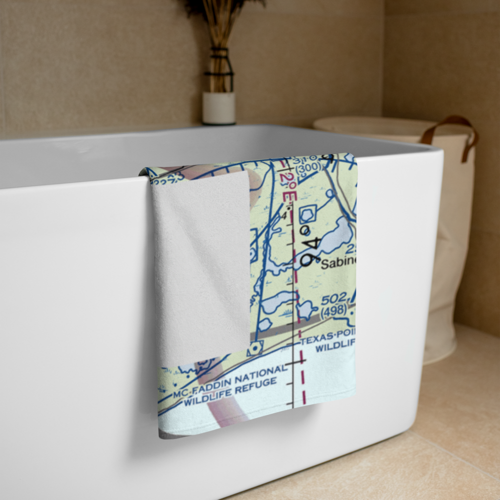 Wilber Farms Airport (5XS3) VFR Sectional Towel 