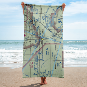 Wilber Municipal Airport (0D6) VFR Sectional Towel