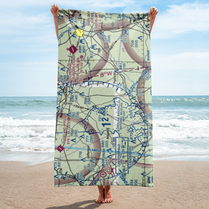 Wild Irish Rose Airport (SC61) VFR Sectional Towel