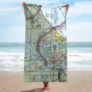 Wild Rice Lake Seaplane Base (MN35) VFR Sectional Towel