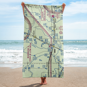 Wilder Airport (3LA1) VFR Sectional Towel