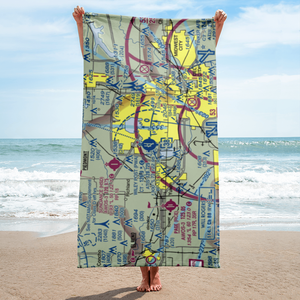 Wiley Post Airport (PWA) VFR Sectional Towel