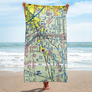 Wiley Updike Airport (72IS) VFR Sectional Towel