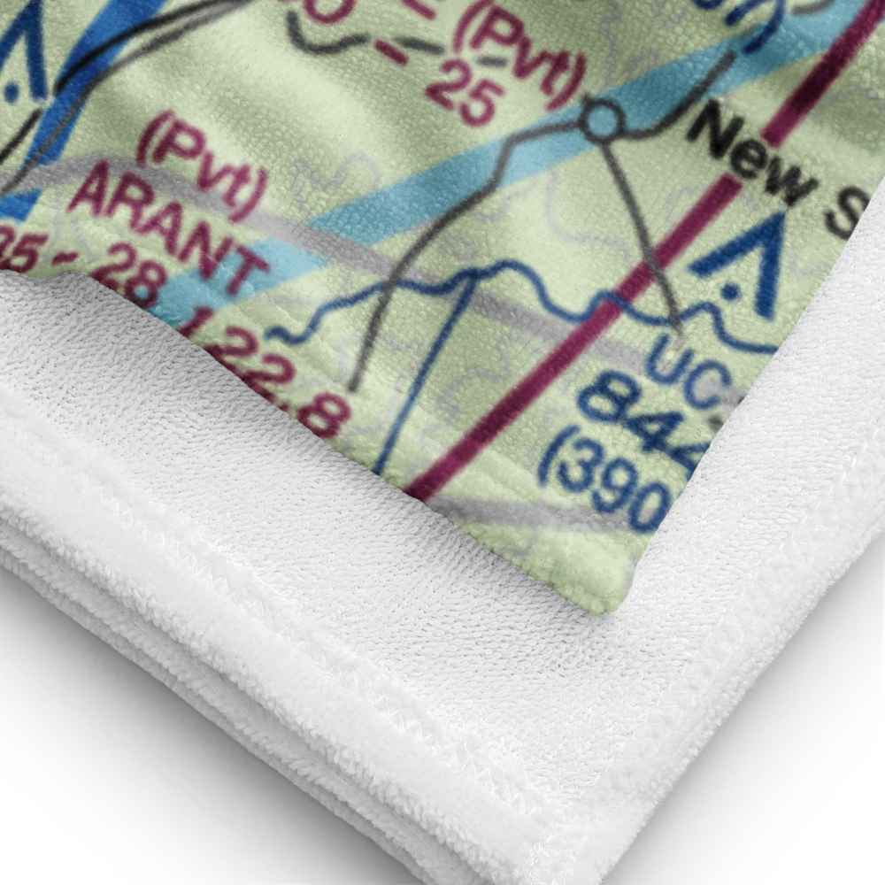 Wilgrove Air Park (8A6) VFR Sectional Towel 