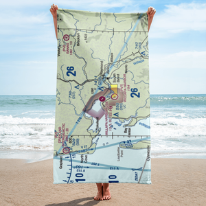 Willapa Harbor Airport (2S9) VFR Sectional Towel