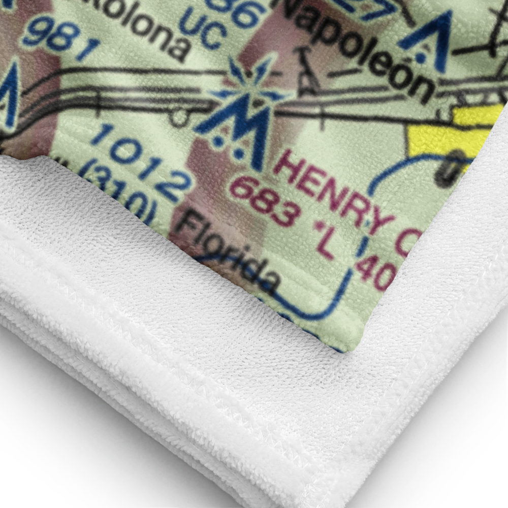 Williams County Airport (0G6) VFR Sectional Towel 