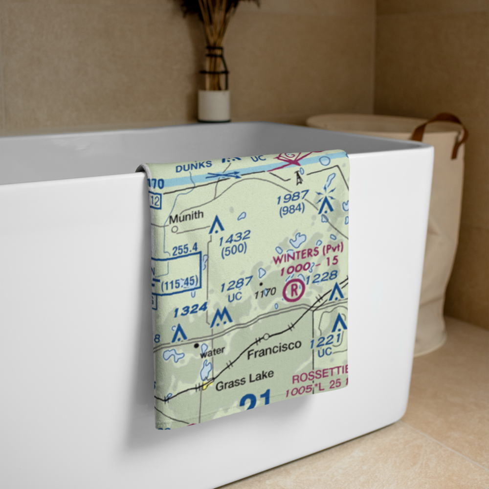 Williams Field (5MI7) VFR Sectional Towel 